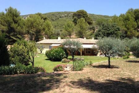 Maison Privee Au Calme Dans Mas Provencal Villa Sanary-sur-Mer Eksteriør billede